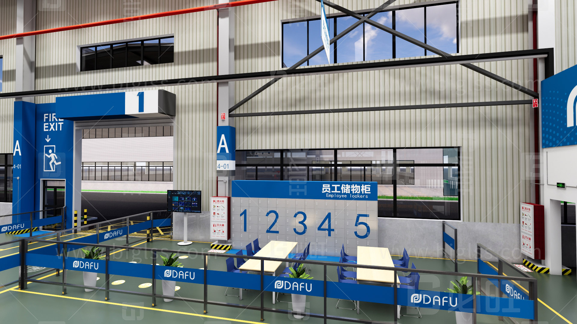 工廠目視化，車間目視化，目視化設(shè)計(jì)，空間設(shè)計(jì)