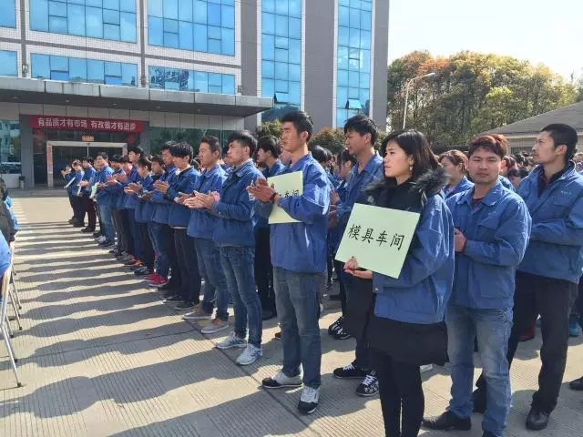 塑膠模具公司精益質(zhì)量雙四星啟動(dòng)會