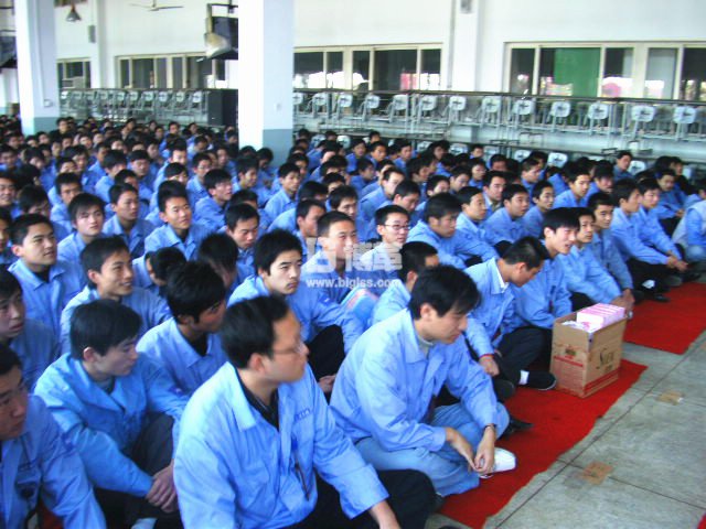 膠南海爾洗衣機班組長角色認知培訓(xùn)