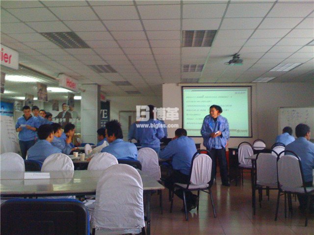 膠南海爾洗衣機班組長角色認知培訓(xùn)