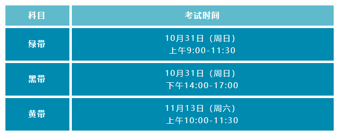 2021年中質(zhì)協(xié)六西格瑪考試時間 2021年中質(zhì)協(xié)六西格瑪考試時間